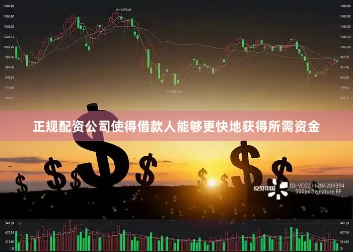 正规配资公司使得借款人能够更快地获得所需资金