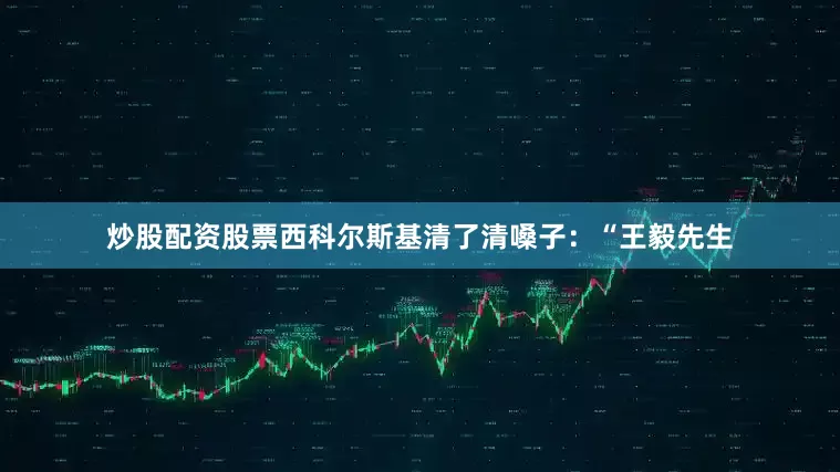 炒股配资股票西科尔斯基清了清嗓子：“王毅先生